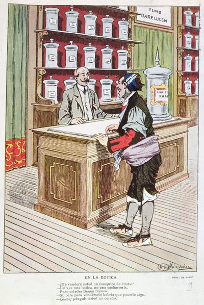 Spanish Pharmacy by Anselmo Gascon de Gotor